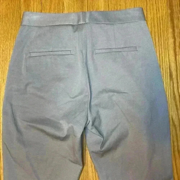 Banana Republic Womens Pants‎ Gray Size 0p High Rise Slim Ankle Cotton Blend - Picture 4 of 7